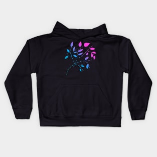 Fantasy flower vector Kids Hoodie